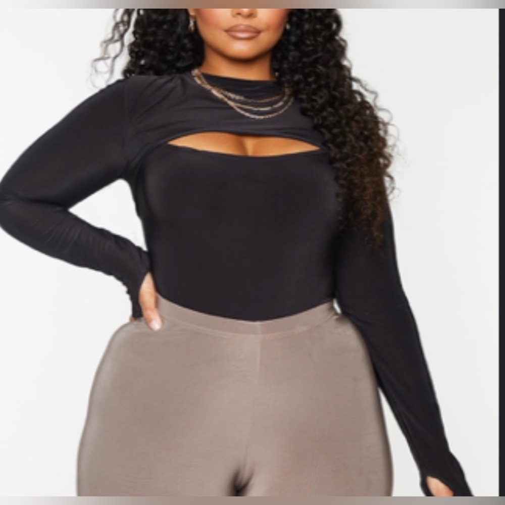 Black Long Sleeve Bodysuit